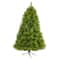 6ft. Pre-Lit Green Scotch Pine Artificial Christmas Tree with Clear LED Lights